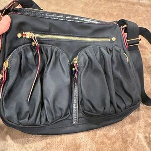 Like New MZ WALLACE Mia Crossbody Bedford Black